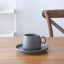 Ceasca Ceramica Gifu, cu toarta si farfurie, 240ml