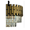 Candelabru Dazzling Crystal 500, iluminat modern, E14, auriu