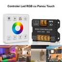 Controller bandaLed RGB cu panou Easy Touch 5-24V 30A