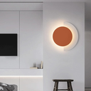 Aplica de perete Symmetrical Glow, 20W, 24cm, stil minimalist, portocaliu