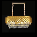 Lustra tip Led Tip Candelabru Royal Golden, iluminat New, E14, 800x300,auriu