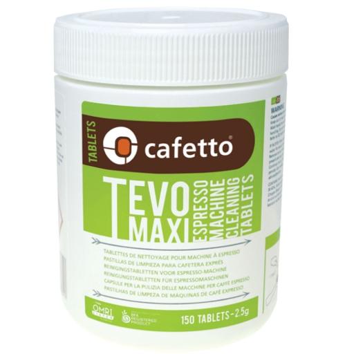 [E203] Cafetto Tevo Maxi Tablete 150 buc Tablete Curatare Espressor