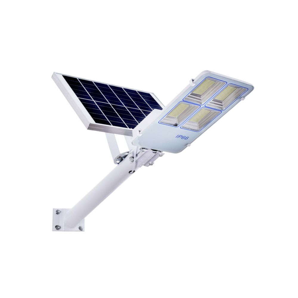 Lampa Tip Solar Iluminat Stradal 200W Pro, Iluminat Perimetral, Incarcare Rapida, 6500K, Panou 6V 20W, Acumulator 3,2V 20000mA si Telecomanda