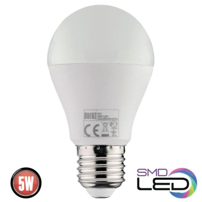 BEC LED 5W 6400K E27 175-250V Premier Horoz