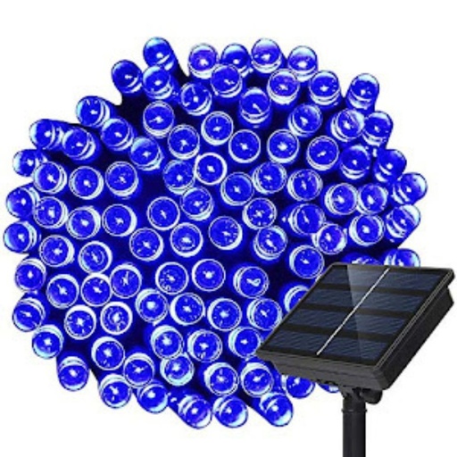 [SL300BL] Instalatie Solara 300 Leduri SL300BL Albastra, 33M