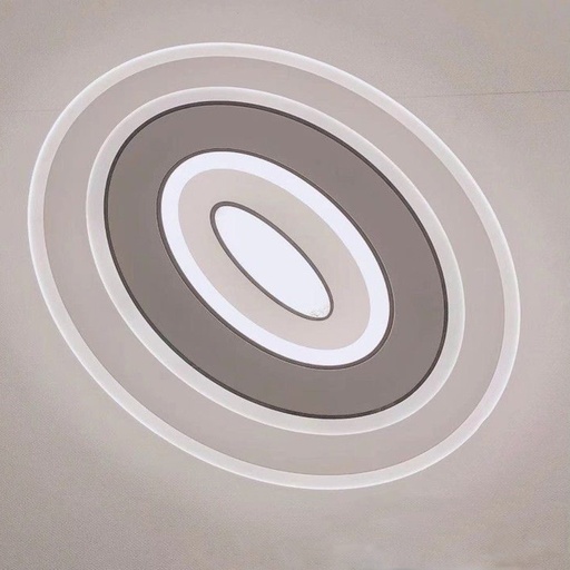 [FSL-8003] Lustra tip Led Illusion Circle,cu telecomanda, 100W, 2500lm, cu Trei modalitati de iluminare,Trei modalitati de iluminare