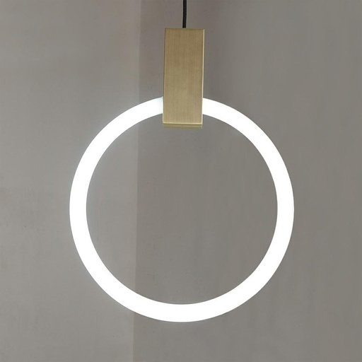 [FSL-GD5821] Lustra LED Glowing Pendul, suspendata, 20W, 800lm, alb, cu trei tipuri de lumina